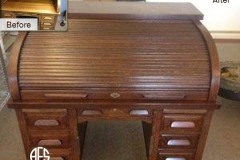 Antique-Roll-Top-Desk-Restoration-Refinishing